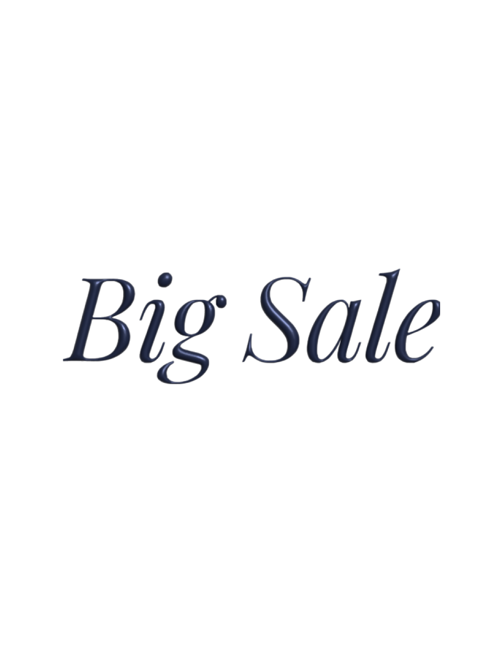 big sale